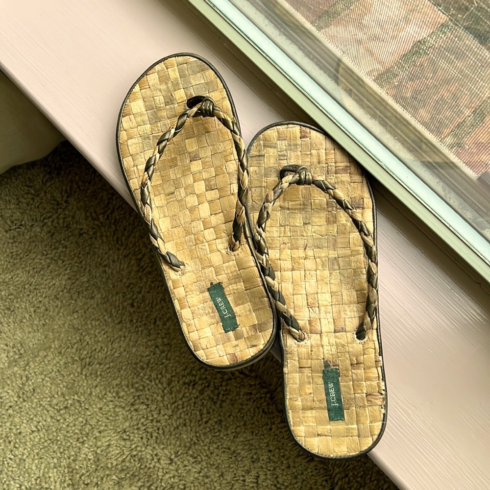 J crew flip flops